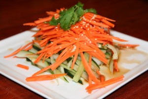 carrot top salad